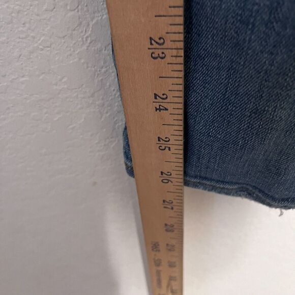 Frame Le High Straight Jeans Women Size 27 Distressed Blue - Picture 7 of 9